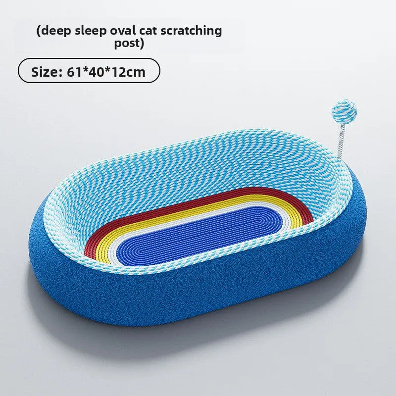 Cat Bed Cat Scratcher Comb Interactive Toy All-in-One Deep Sleep Durable Non-Shedding Scratch Pad for Cats Kitten Pet Supplies